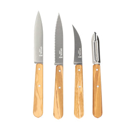 Opinel - Set de cuisine 4 pièces, Opinel, Les Essentiels Olive Opinel - Set de cuisine 4 pièces, Opinel, Les Essentiels Olive