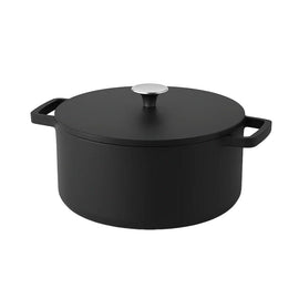 Cook & Pan - Cocotte en fonte Signature 24 cm - 4 litres Cook & Pan - Signature Gietijzeren Braadpan 24 cm - 4 liter Braadpan Cook & Pan