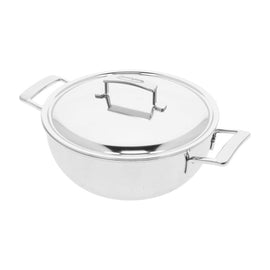 Demeyere - Silver 7 Marmite conique 24 cm avec couvercle à double paroi Bezig met laden...