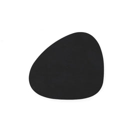 ADN de Lind - Tapis de verre Curve Nupo Noir Bezig met laden...