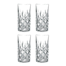 Nuit - Verre à Long Drink Noblesse 375 ml, lot de 4 pièces Bezig met laden...