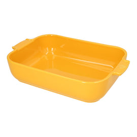 Peugeot - Appolia Plat à four rectangulaire 36 cm jaune safran Bezig met laden...