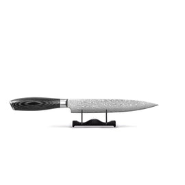 Shinrai Japan - Couteau à sculpter sur bois Damask Pakka 20 cm Shinrai Knives - Damast Pakka Wood 3-Delige Messenset Messenset Shinrai Knives