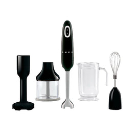 Smeg - Mixeur plongeant | Noir | années 1950 | Mixeur plongeant avec accessoires Bezig met laden...