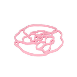 Outils2Cook - Dessous de Verre Silicone Pivoine Rose Clair Rose Clair Bezig met laden...