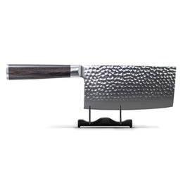 Shinrai Knives - Couteau de chef chinois Damask BR - 18 cm Bezig met laden...