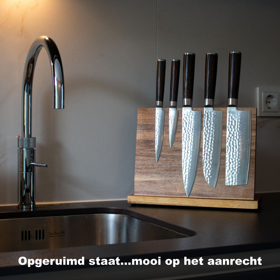 Opgeruimd staat...mooi op het aanrecht!