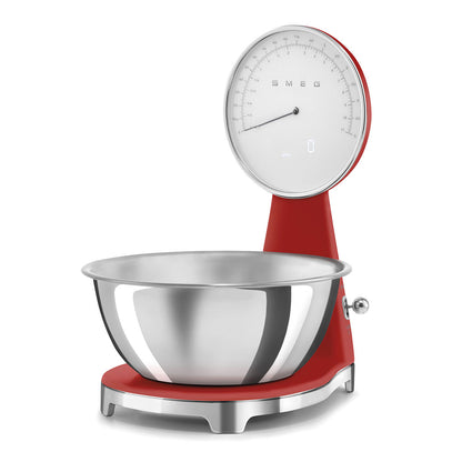 SMEG - Weegschaal Digitaal Jaren 50 Rood
