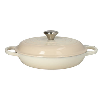 Poêle Le Creuset Campagnard Meringue 26 cm