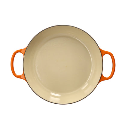 Poêle Le Creuset Campagnard Orange-rouge 26 cm