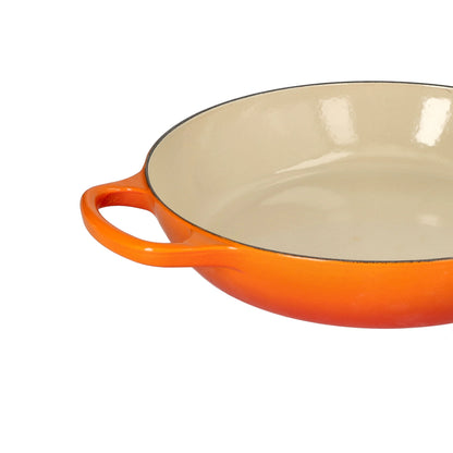 Poêle Le Creuset Campagnard Orange-rouge 26 cm
