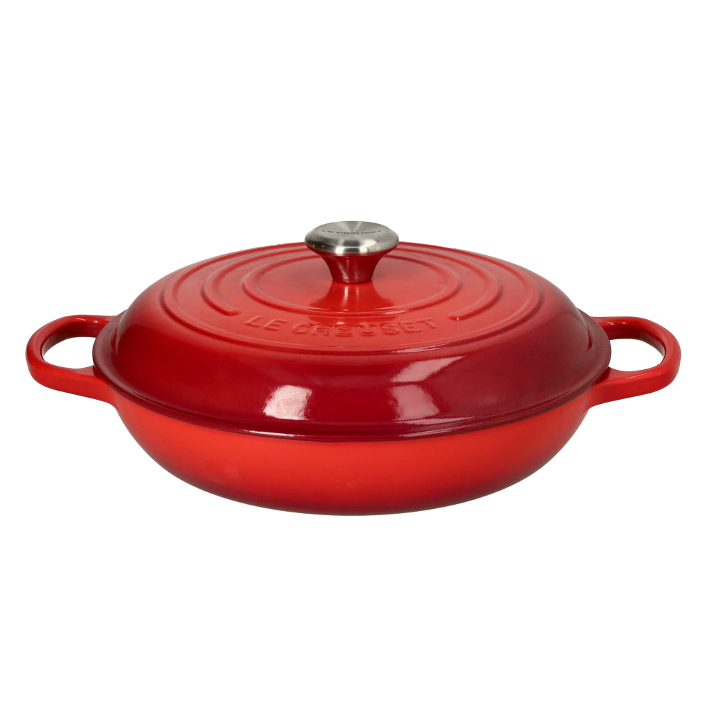 Le Creuset - Cocotte Campagnard Signature Rouge Cerise 26 cm