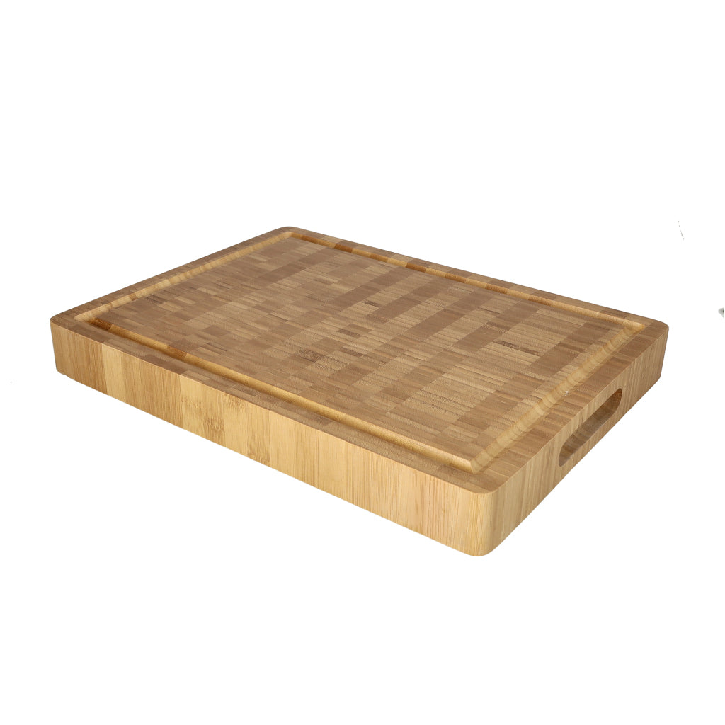 Shinrai Japan - Planche à découper de luxe en bois de bambou massif - 40 x 30 x 4,5 cm