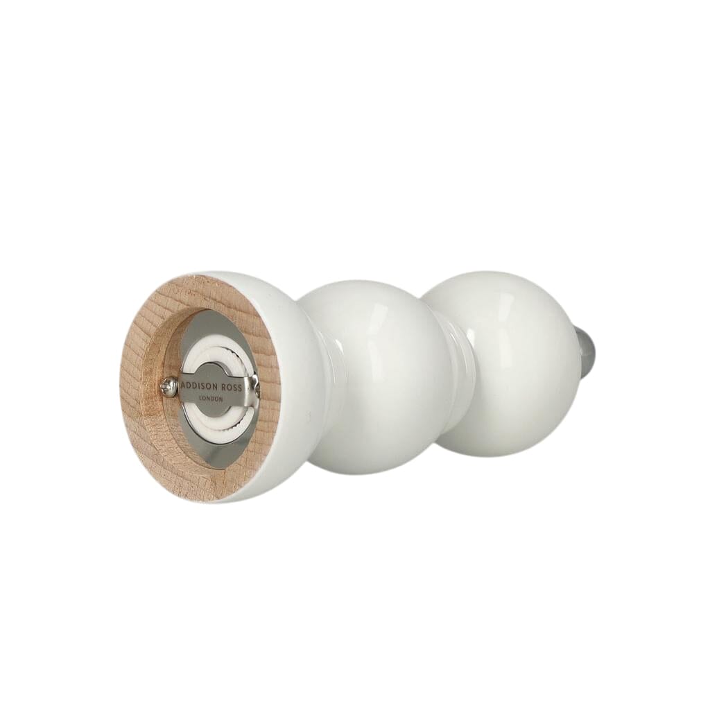 Addison Ross - Bobbin Peper & Zoutmolen White 14 cm Peper/Zoutmolen Addison Ross 