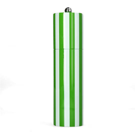 Addison Ross - Column Striped Peper & Zoutmolen Leaf & White 24 cm Peper/Zoutmolen Addison Ross 