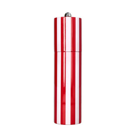 Addison Ross - Column Striped Peper & Zoutmolen Red & White 24 cm Peper/Zoutmolen Addison Ross 