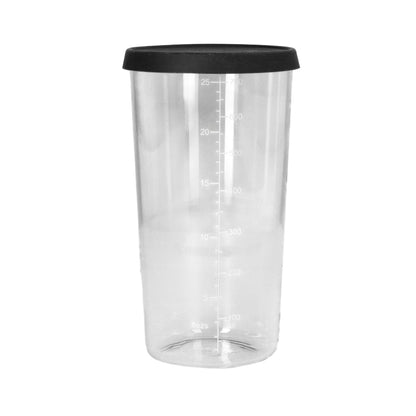 Bamix - Maatbekerset Glas met Deksel 400ml/700ml Mengbeker Bamix 