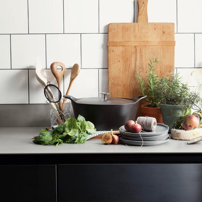Cousinox - Cast Iron Oval Casserole Black 29cm Cuisinox 