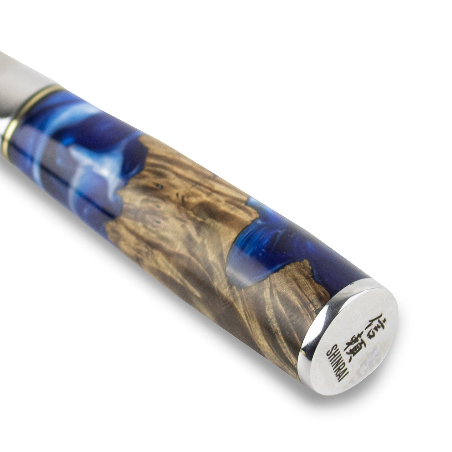 Shinrai Knives - Ensemble de couteaux Damas 6 pièces Epoxy Sapphire