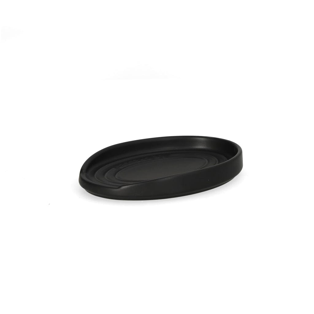 Le Creuset - Lepelhouder ovaal Mat Zwart 15cm Keukengerei houder Le Creuset 