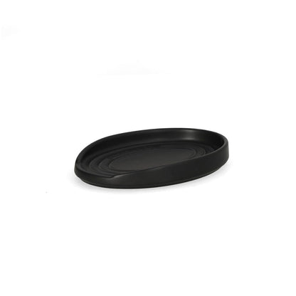 Le Creuset - Lepelhouder ovaal Mat Zwart 15cm Keukengerei houder Le Creuset 