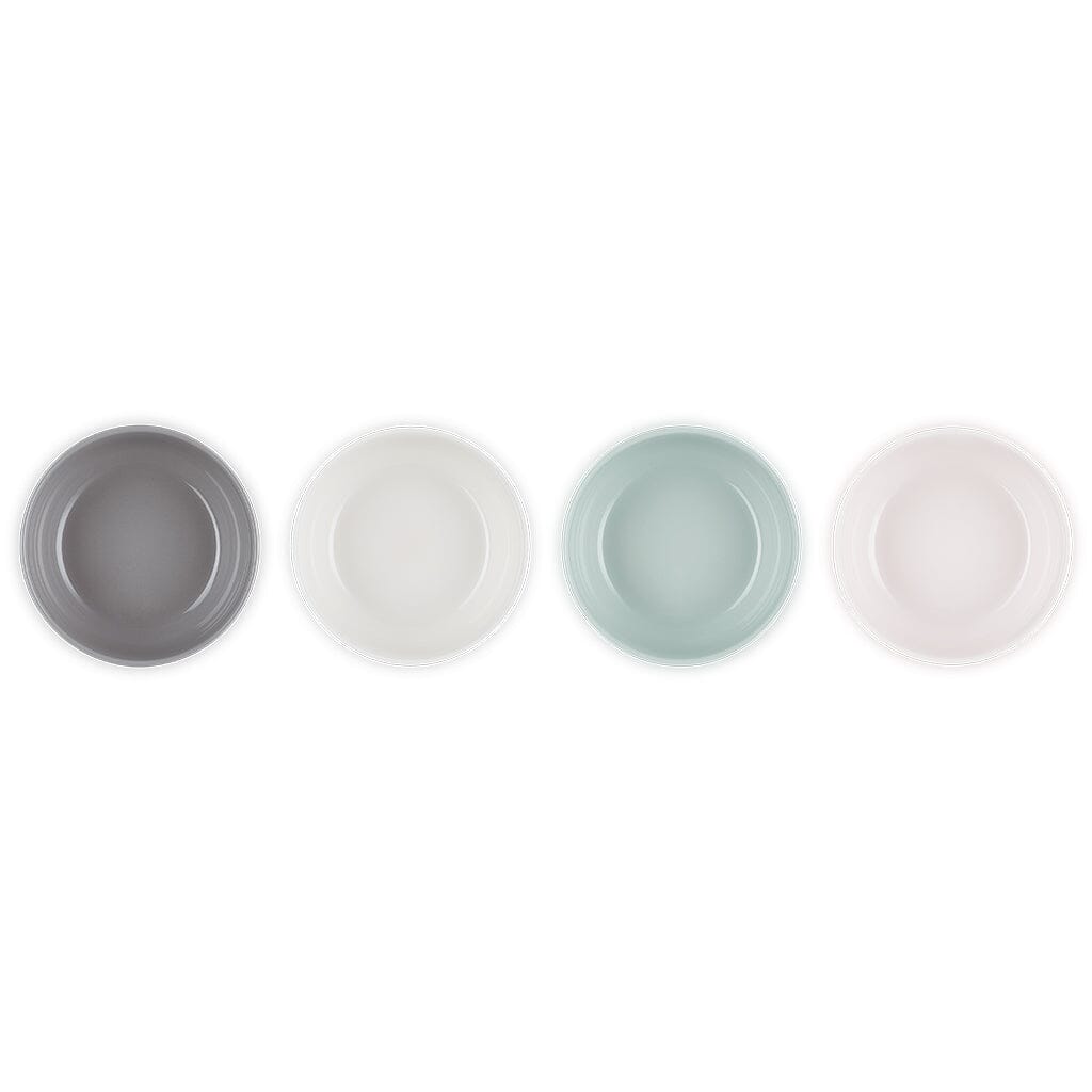 Le Creuset - Set van 4 Ontbijtkommen Coupe 16cm 0,77l Borden Le Creuset 