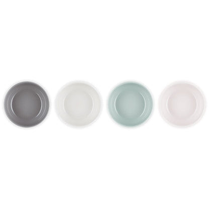 Le Creuset - Set van 4 Ontbijtkommen Coupe 16cm 0,77l Borden Le Creuset 