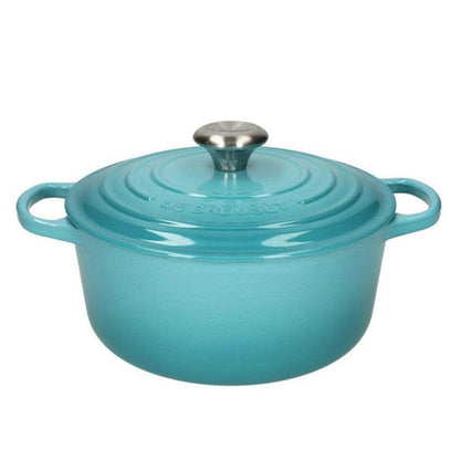 Le Creuset - Signature Braadpan Caribbean Blauw 24 cm Braadpan Le Creuset 