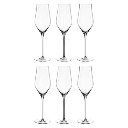 Leonardo - BRUNELLI Champgne Glazen 340ml - 6 stuks Champagne glazen Leonardo 