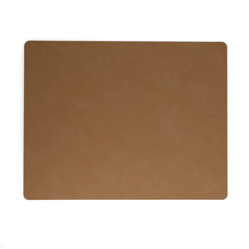 Lind DNA - Placemat Vierkant L Nupo Truffel Placemat Lind DNA 