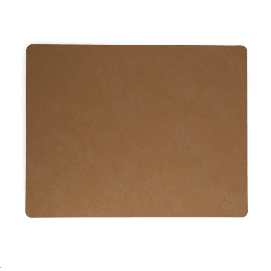 Lind DNA - Placemat Vierkant L Nupo Truffel Placemat Lind DNA 
