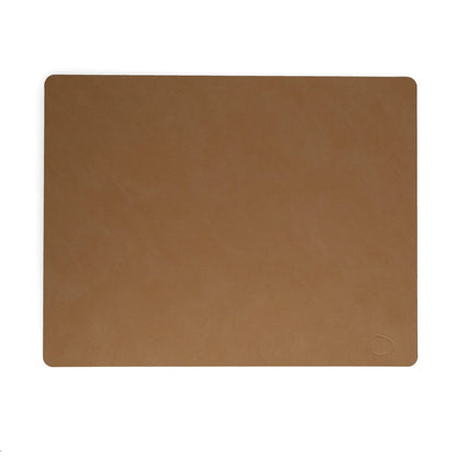 Lind DNA - Placemat Vierkant L Nupo Truffel Placemat Lind DNA 
