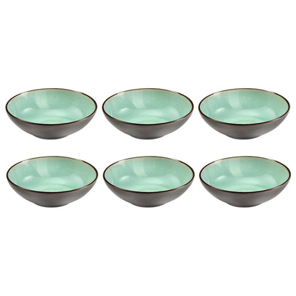 Medard de Noblat - Feeling Jade Pastaborden 18 cm (set van 6) Pastaborden Medard de Noblat 