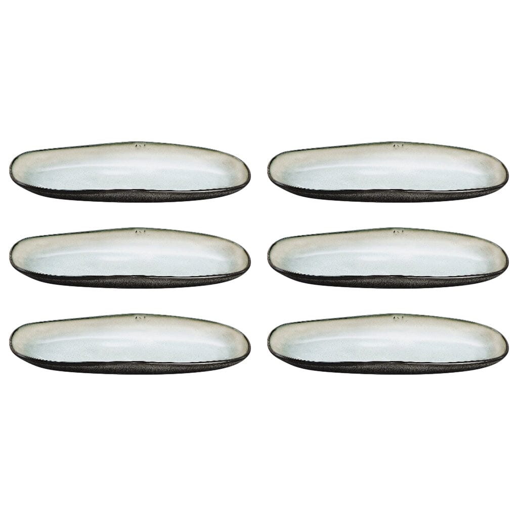 Medard de Noblat - Shadow Nacre Kleine Serveerschaal 23 x 11 cm (set van 6) Serveerschaal Medard de Noblat 