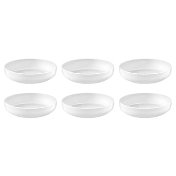 Medard de Noblat - Yaka White Saladebord 20 cm (set van 6) Pastaborden Medard de Noblat 