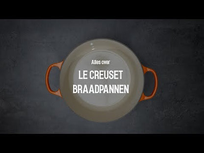 Le Creuset - Mini rôtissoire/plat à ragoût Citrouille grenat 0,35 L