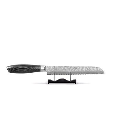 Shinrai Knives - Damast Pakka Wood 6-delige Messenset + Messenblok Rotate Messenset met blok Shinrai Knives 