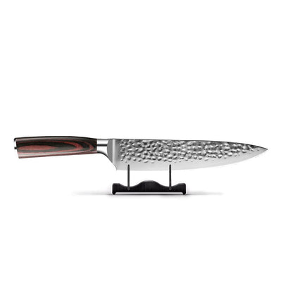 Shinrai Knives - Hammered RVS 3-delige Messenset - Koksmes + Nakiri + Schilmes Messenset Shinrai Knives 