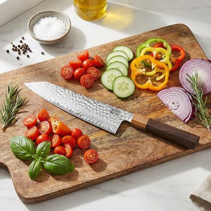 Shinrai Knives - Kigami Exclusive Damascus 7-delige messenset Messenset Shinrai Knives 