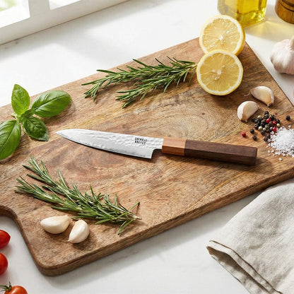 Shinrai Knives - Kigami Exclusive Damascus Officemes 13 cm Officemes Shinrai Knives 