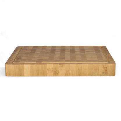 Shinrai Knives - Luxe Snijplank Massief Bamboehout - 40 x 30 x 4.5 cm Bamboe snijplank Shinrai Knives 