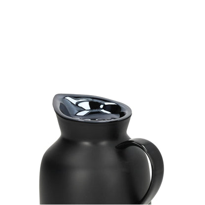 Stelton - Amphora Thermoskan 1 l. - Zacht zwart Thermoskan Stelton 