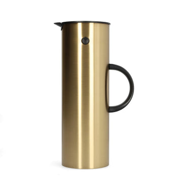 Stelton - EM77 Thermoskan 1 l. - Geborsteld Brons Thermoskan Stelton 