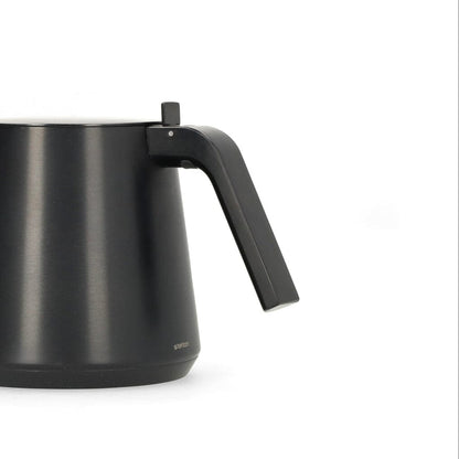 Stelton - Nohr Waterkan met Zwanenhals - Zwart Metallic Waterkan Stelton 