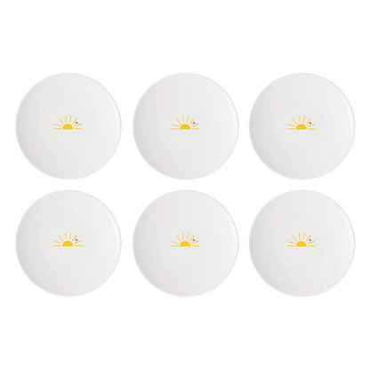 Villeroy & Boch - With Love - Broodbord Hello Sunshine, Set van 6 Villeroy & Boch 