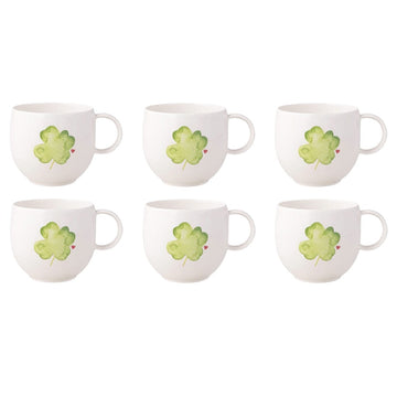 Villeroy & Boch - With Love - Mok Good Luck, Set van 6 Villeroy & Boch 