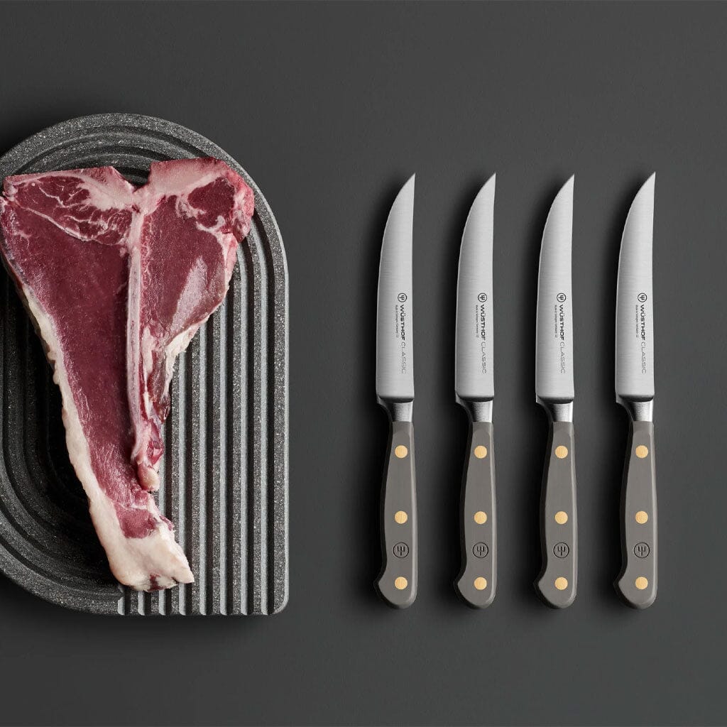 Wusthof - Classic Steakmes Velvet Oyster 12 cm Steakmes Wusthof 