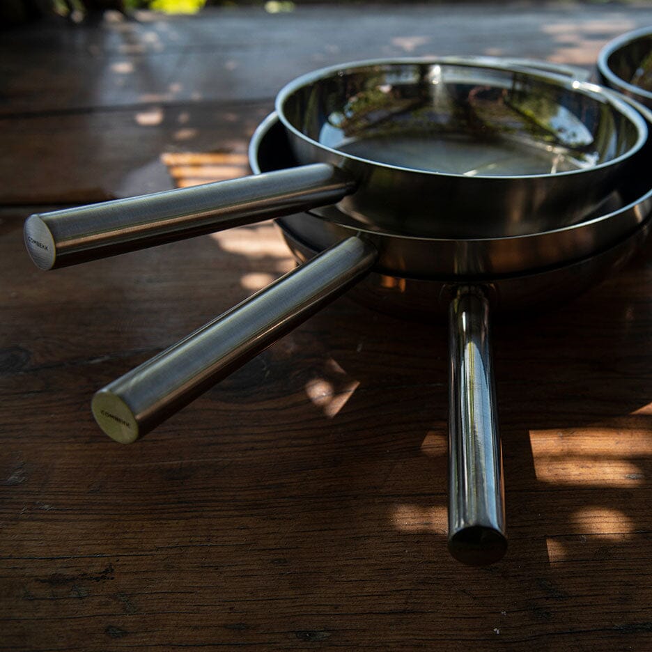 COMBEKK - Koekenpan 24CM Gerecycled Aluminium ALU-Y Koekenpan Combekk 