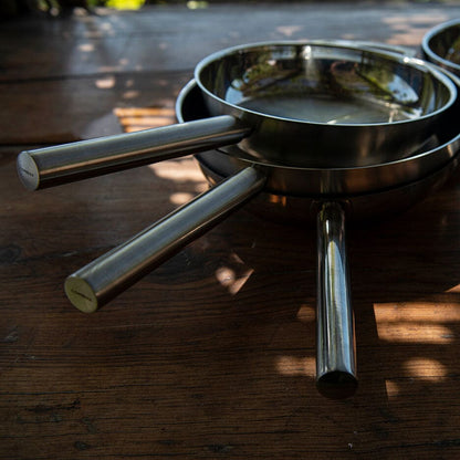 COMBEKK - Koekenpan 24CM Gerecycled Aluminium ALU-Y Koekenpan Combekk 