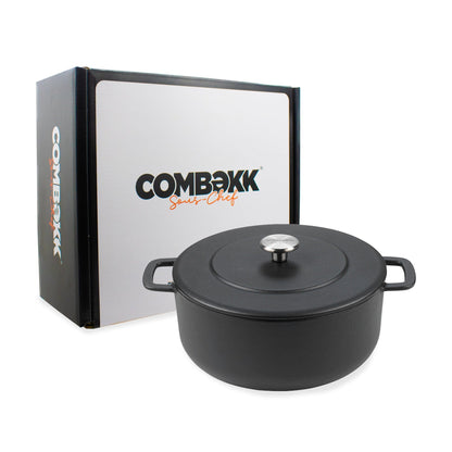 COMBEKK - Sous-Chef Braadpan 24CM - Zwart Braadpan Combekk 